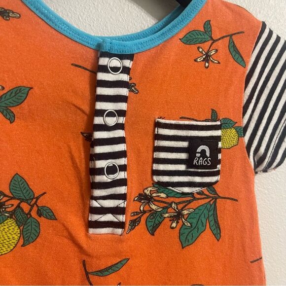 RAGS lemon stripes jumper size 3-6 months - Picture 5 of 11